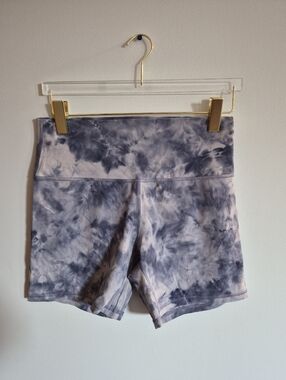 Lululemon Align Short 6" Diamond Dye Iced Iris Peri Purple Size 12